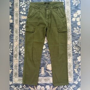 Scotch & Soda Green Utility Pant